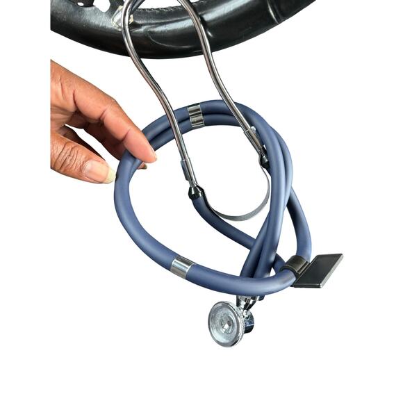 Manual Blood Pressure Cuff & Stethoscope Set Adult Sphygmomanometer Medical - Picture 16 of 16